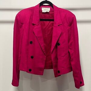 Recollections Women's Bold Pink Blazer